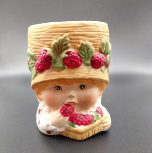 1980 3" Jasco Sweet Keeps Head Vase.